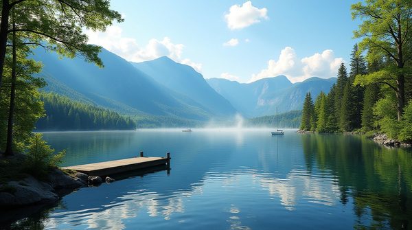 Camping au lac du bourget : des vacances nature entre plages et sommets en savoie